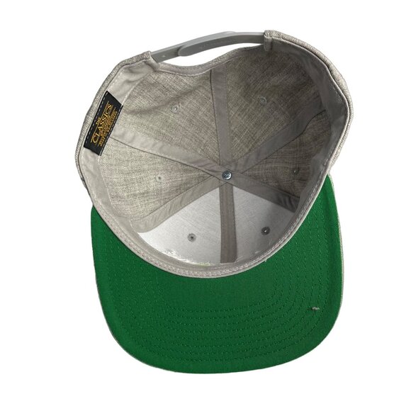 The Classics Yupoong Hat Legendary Snapback Gray Wool Blend New - Picture 7 of 8